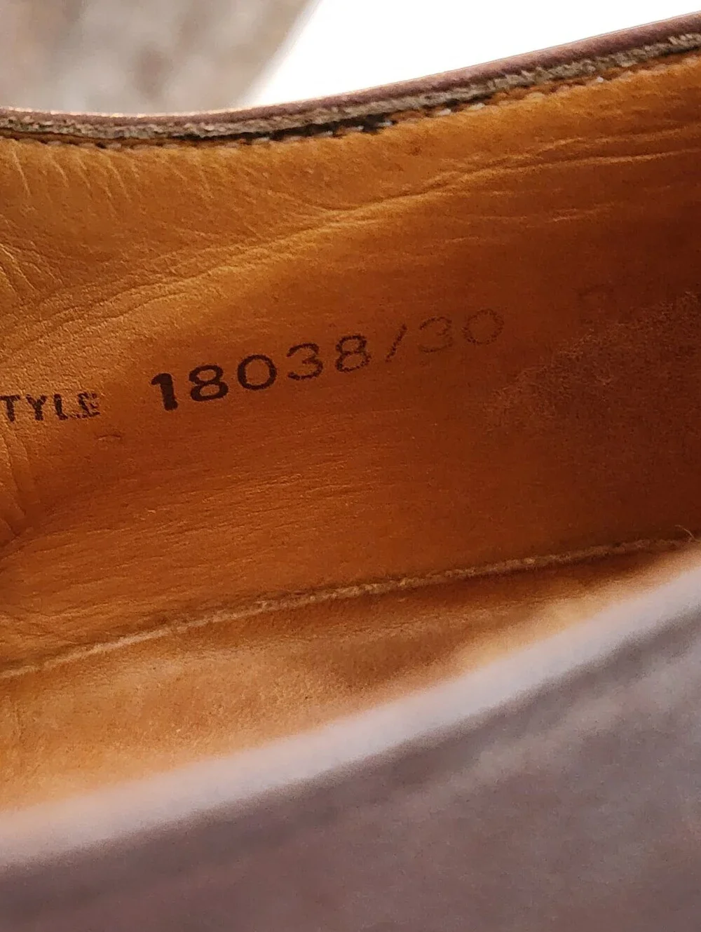Grenson Splittoe Handcrafted Leather Dress Barney's New York 9D Brown England